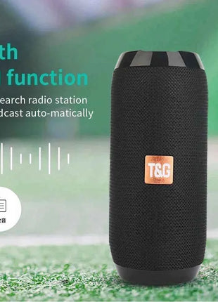 Portable Speaker Wireless  Bluetooth-compatible Subwoofer Outdoor Waterproof Loudspeaker Stereo Surround Support FM RadioTF