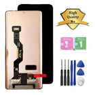6.7'' P-OLED edge50Fusion Display For Motorola Moto Edge 50 Fusion LCD Display Touch Screen Digitizer Assembly With fingerprint