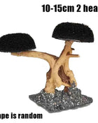 Aquarium Decoration Plant Moss Tree Landscaping Wood Plant Root Driftwood Aquatic Grass Fish Tank Accessories without Moss