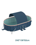 New Foldable Non-Inflatable Swimming Pool for Family Summer Water Party Home Outdoor Garden Backyard 1.6m 2.1m 2.6m 3m 3.6m