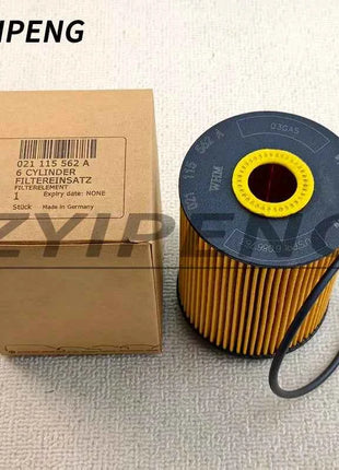 Filtro olio OEM 021115562A compatibile con Audi A8 Q7 Porsche Cayenne VW Passat Touareg 021115561B E1001HD28