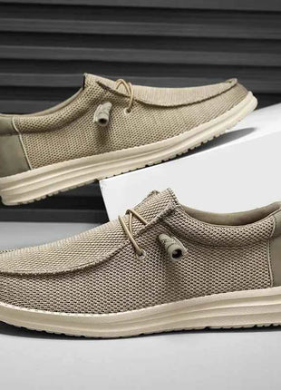 Dude Canvas Shoes Men Casual Slip on Shoes Alpargatas Hombre Moccasins Mocassin Homme Lightweight Breathable Plus Big Size 50