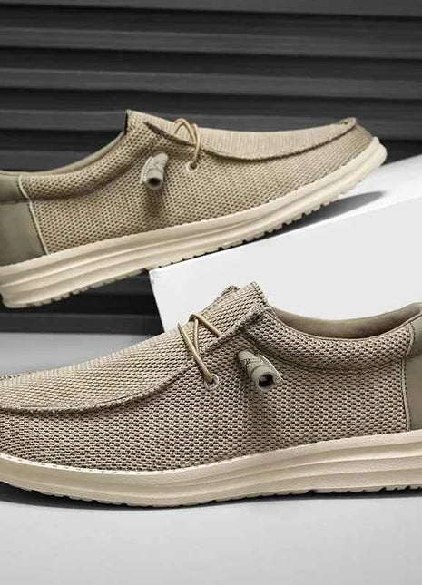Dude Canvas Shoes Men Casual Slip on Shoes Alpargatas Hombre Moccasins Mocassin Homme Lightweight Breathable Plus Big Size 50