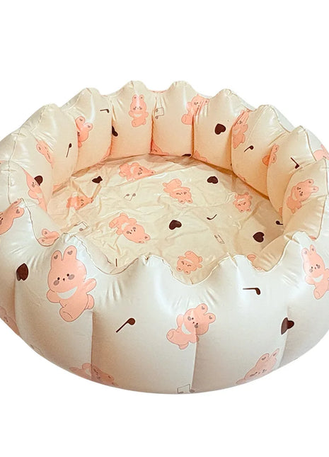 Diametro 90 cm Palline gonfiabili per piscina Giocattoli per bambini Moda retrò addensato Protable Giocattoli per piscina per bambini Giocattolo estivo