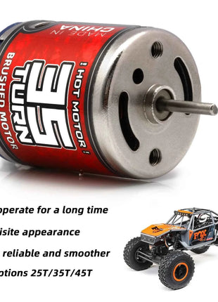 RC 370 external Brushed Motor 25T-45T ,30A Micro brushed ESC kit for 1/16 1/18 1/24 RC Car/Ship Crawler Axial SCX24 Tamiya Traxx