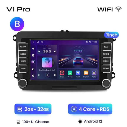 Junsun CarPlay Android Auto Car Intelligent Systems for Volkswagen VW Passat B6 B7 T5 Tiguan Touran GOLF POLO Autoradio