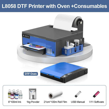 A4 A3 DTF Printer for Epson XP600 Printhead Direct to Film T-Shirt Printing Machine for All Textile Clothes Impresora DTF A3 A4