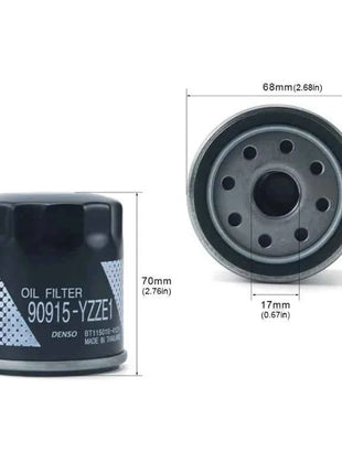 TOYO E1 OIL FILTER 90915-YZZA3 YZZE1 CAMRY, ESTIMA, HARRIER, ALPHARD, VELLFIRE, WISH, CALDINA, ALTIS, VIOS, RAV4, AVANZA
