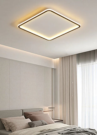 Luci da soggiorno ultrasottili nordiche Lampade da soffitto a LED con telecomando Decorazioni per la casa per interni Lampadario da soffitto per studio camera da letto per bambini