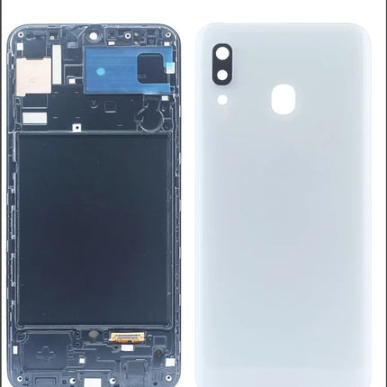 Display LCD AMOLED per Samsung Galaxy A30, Schermo Touch con Digitalizzatore, Assemblaggio Completo con Cornice per Samsung A30 A305F A305G
