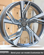 Factory Custom Forged Aluminum Alloy Rims 18 19 20 Inch 5x112 8.0J 8.5J 9.0J Wheel Rim for Audi A4L A5 A6L A7, 100% Tested Well