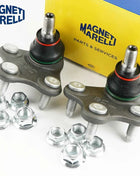 Set 2 Pezzi 6R0407365A Giunti Sferici Braccio di Controllo Inferiore Anteriore di Alta Qualità per VW Ameo Polo, Audi A1, Skoda Fabia, SEAT Toledo Mii