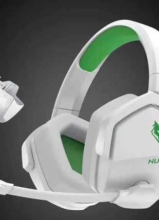 NUBWO G06 Wireless Headsets Gamer with Charging Station for Headset and PS5 Controller Gaming Headphones Long Battery Life