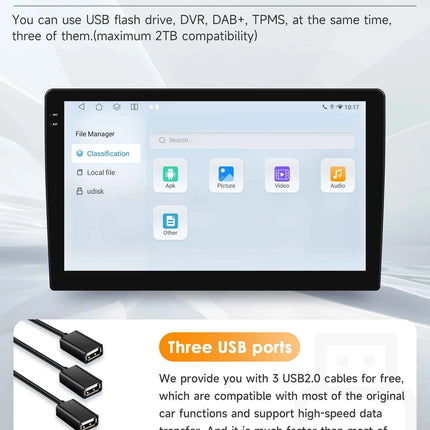 Android Car Radio Player audio for Renault Duster 2015 - 2020 wireless Carplay Android Auto 2din GPS Intelligent Multimedia DSP