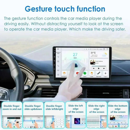 Hizpo 9inch CarPlay Android Auto Car Radio for VW Volkswagen Golf Passat B6 B7 Skoda Seat Octavia Polo Tiguan RDS DSP GPS BT 4G