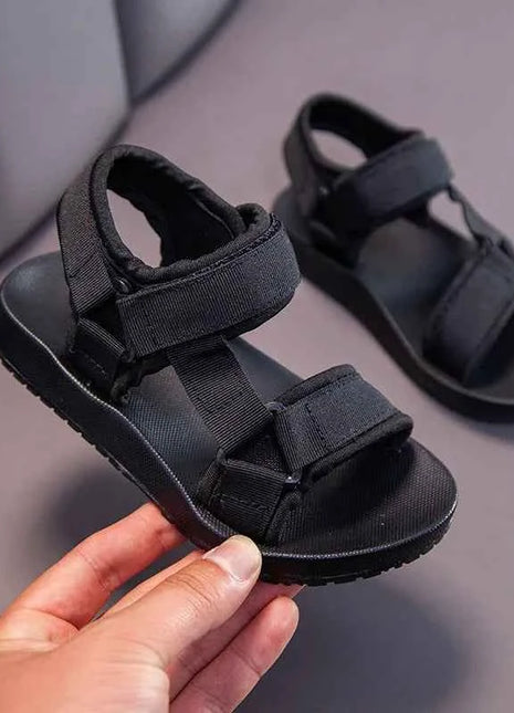 Sandali Estivi 2026 per Ragazzi, Scarpe Casual per Bambini, Calzature Scolastiche in Gomma Traspiranti con Punta Aperta, Sandali da Spiaggia per Ragazzi