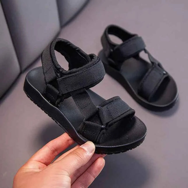 Sandali Estivi 2026 per Ragazzi, Scarpe Casual per Bambini, Calzature Scolastiche in Gomma Traspiranti con Punta Aperta, Sandali da Spiaggia per Ragazzi