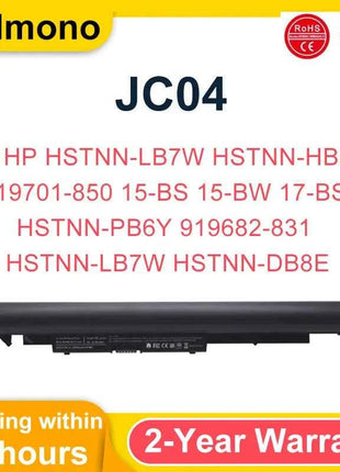 JC04 JC03 Laptop Battery For HP Spare 919700-850 919681-221 919682-121 919682-421 919682-831 919701-850 15-bs0xx 17-bs0xxx