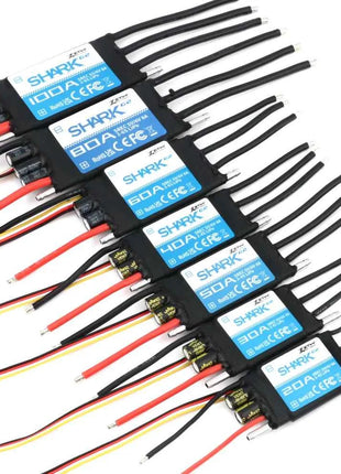 ZTW 32-Bit ESC Shark G2 20A 30A 40A 50A 60A 80A 100A SBEC 5V/6V 8A Brushless Speed Controller for RC Boat Underwater Thruster