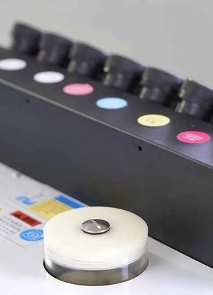 CMYKW 5*500ML UV Ink for R1390 L800 XP600 TX800 Printhead for UV A3 A4 A5 6090 Flatbed Inkjet Printer US Stock