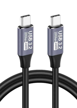 FDBRO Cavo USB 3.1 di tipo C a ricarica rapida Cavo USB di ricarica super veloce da 240 W 20 GB per iPhone 15 Pro Xiaomi MacBook iPad Google Switch