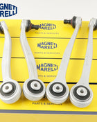 Set 4 Pezzi 8K0407505A 8K0407505M 8K0407509A Braccio di Controllo Superiore Sospensione Anteriore di Alta Qualità per Audi A4 RS4 A5 RS5 A6 A7 Q5
