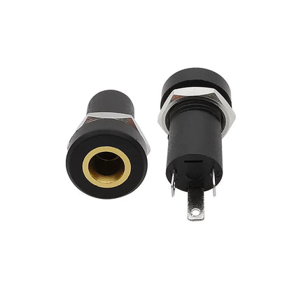 2/5/10 Pz PJ-392A 3.5mm Audio Femmina Martinetti 3/4 Poli Stereo Saldatura Montaggio A Pannello Connettore Con Dadi 3/4Pin Presa Per Cuffie PJ392A