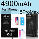 PINZHENG Real High Capacity Battery For iPhone 15 14 Pro Max 15 Pro 14 Pro 15 Plus 14 Plus 15 Pro Max Replacement Batteries