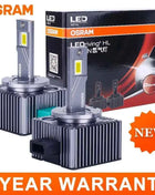 OSRAM Original D1S D3S LED Car Headlight Bulb D1S LED CANbus D3S Car Lamps HID Xenon Upgrade Kits 1:! Plug and Play 45W 90W 12V