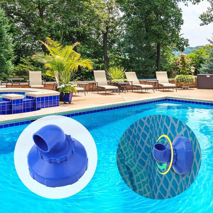 2 Pezzi Ugello di Ritorno per Piscina Girevole a 360 Gradi, Ricambio per Ugelli di Scarico Piscina Intex Bestway, Accessori