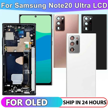 AMOLED Per Samsung Nota 20 Ultra N986B N985 N985F Display Per SAMSUNG Note20 Ultra SM-N986F LCD Touch Screen Digitizer Assembly