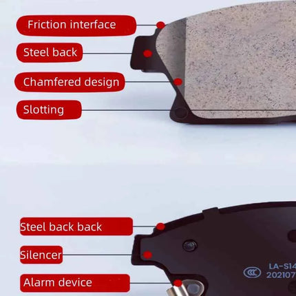 For Mercedes-Benz E300 E260 E250 E200 E180l W213 C238 A238 Rear Brake Pads A0004206000/Auto Parts-59084