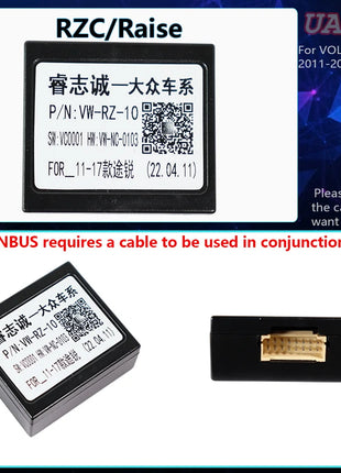2 Din Auto Per VOLKSWAGEN decoder canbus box Golf Tour 7 6 Touareg PASSAT Tiguan Lamando POLO SCIROCCO Lavida Touran Saqitar BORA