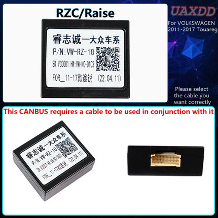 2 Din Auto Per VOLKSWAGEN decoder canbus box Golf Tour 7 6 Touareg PASSAT Tiguan Lamando POLO SCIROCCO Lavida Touran Saqitar BORA