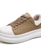 New Fashion Casual Lace-up Shoes, Comfortable Vulcanized Sneakers, Men's Skateboard Shoes, Street Style Walking Footwear