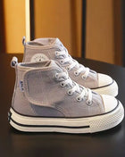 Good quality canvas shoes for children Boys' shoes Graffiti New spring and autumn girls' shoes Non-slip sneakers