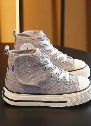 Good quality canvas shoes for children Boys' shoes Graffiti New spring and autumn girls' shoes Non-slip sneakers
