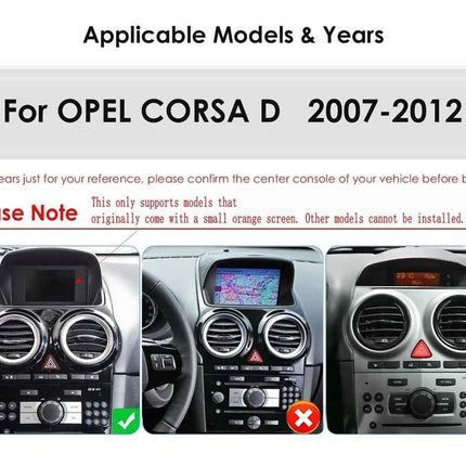 Android Radio Car Multimedia CarPlay for Opel Corsa D 2007-2012 Android Auto Car CarPlay Stereo Intelligent Screen Player GPS
