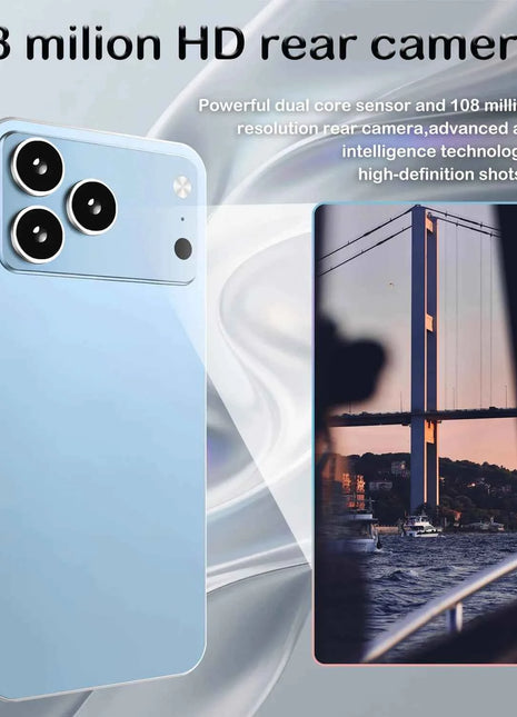 Versione Globale 2026 I17 Promax Pro 4G 5G Dual SIM Dual Standby Sistema Originale Intelligente Schermo 7.3 Pollici Batteria 8000mAh Novità