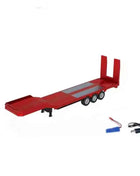 HUINA 1501 770S Alloy Tractor 19CH RC Truck 1/18 2.4G remote control Engineering Trailer Truck with Light Sound Toys XMAS Gifts