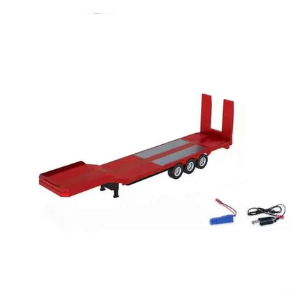 HUINA 1501 770S Alloy Tractor 19CH RC Truck 1/18 2.4G remote control Engineering Trailer Truck with Light Sound Toys XMAS Gifts