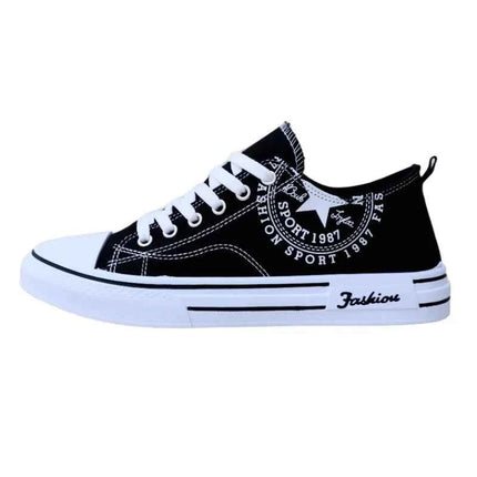 Scarpe da uomo in tela traspirante, offerta imperdibile della stagione, nuove, estive, di tendenza, casual, sportive, per studenti, con fondo piatto e punta tonda.
