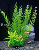Artificial Aquarium Decor Plants Water Weeds Ornament Aquatic Fish Tank Simulation Grass Flower Decoration Accessories