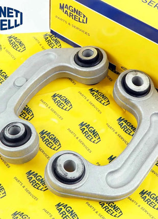 2 Pezzi 4E0411317E Barra Stabilizzatrice Anteriore di Alta Qualità, Asta di Accoppiamento Antirollio per Audi A6 C6 RS6 05-11 A8 D3 03-10