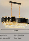Black Oval L75CM / Neutral light