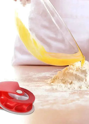 Pizza Cutter Roller Knife Plastic Manual Twist Wheel Baking Tool Kitchen Pasta Cutting Wheel Roller Home Pasta Cutter