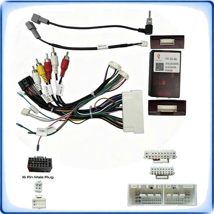 Cablaggio Radio Auto con Decoder CANBUS per Hyundai Verna 2017 Kia Carnival 2017 Adattatore Plug and Play