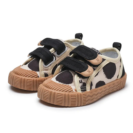 Scarpe per bambini per ragazze ragazzi scarpe di tela con suola morbida antiscivolo lettere per bambini scarpe Casual per bambini Tenis scarpe da ginnastica traspiranti versatili
