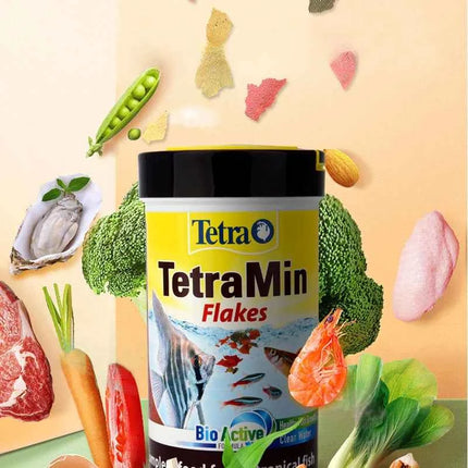 250ML 52g Tetra Ornamental Fish Flake Feed Lamprey Fairy Cichlid Fish Food Freshwater Fish General Purpose