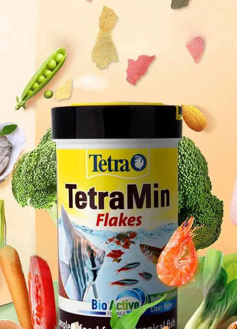250ML 52g Tetra Ornamental Fish Flake Feed Lamprey Fairy Cichlid Fish Food Freshwater Fish General Purpose